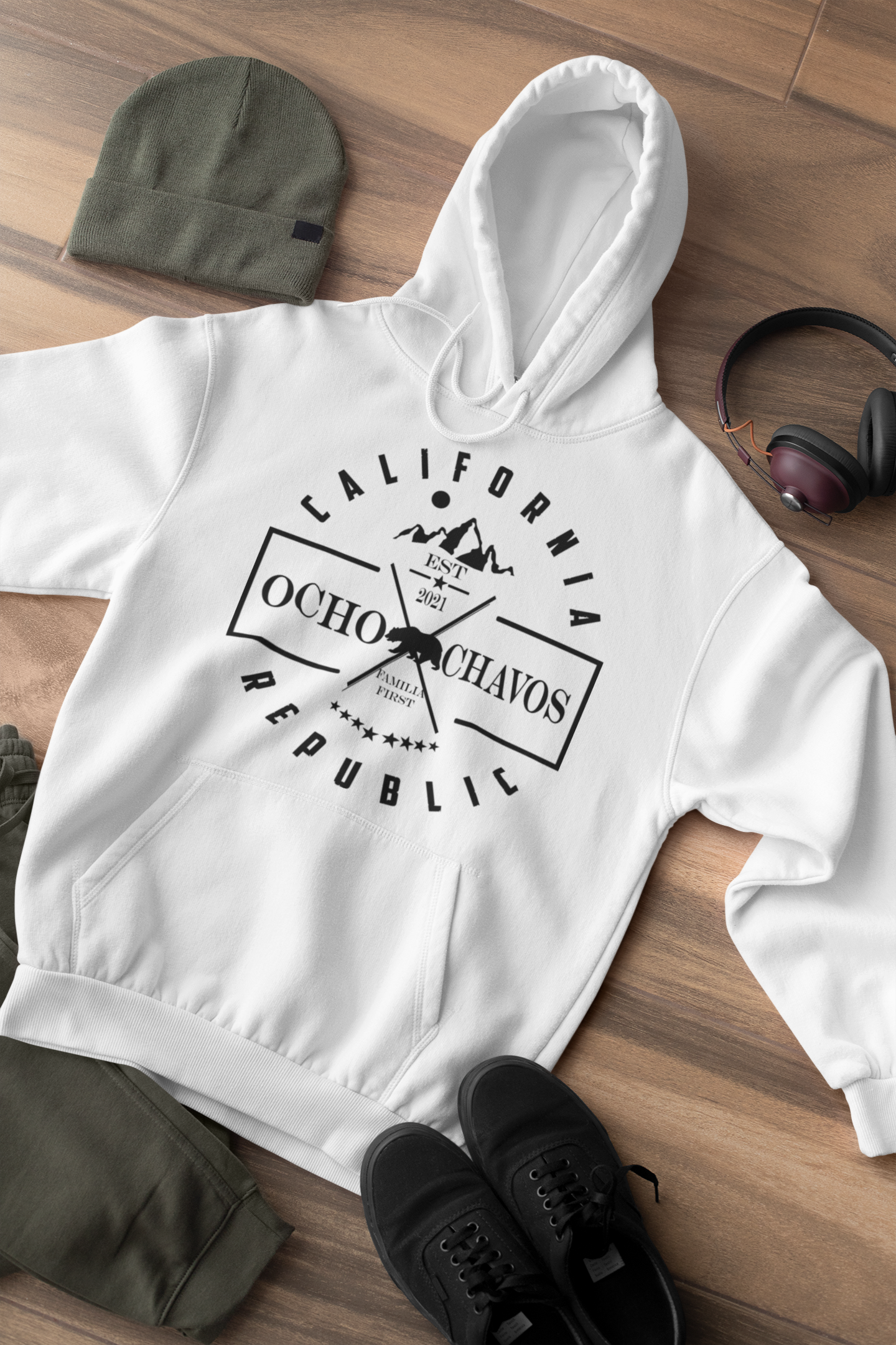 8C California Republic Hoodie